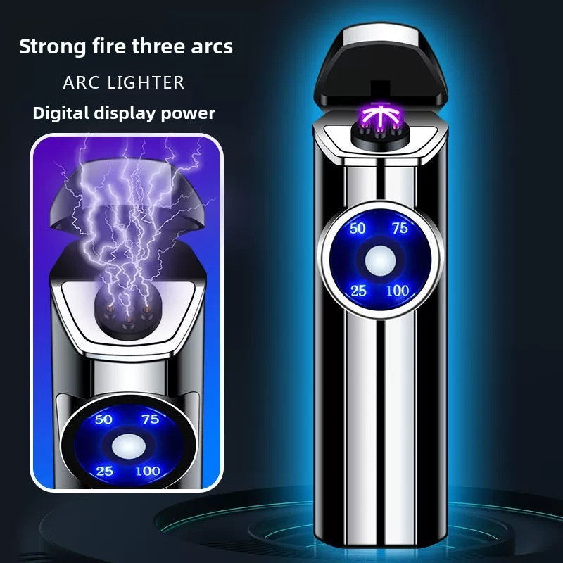 Portable Arc Self-Defense Flashlight