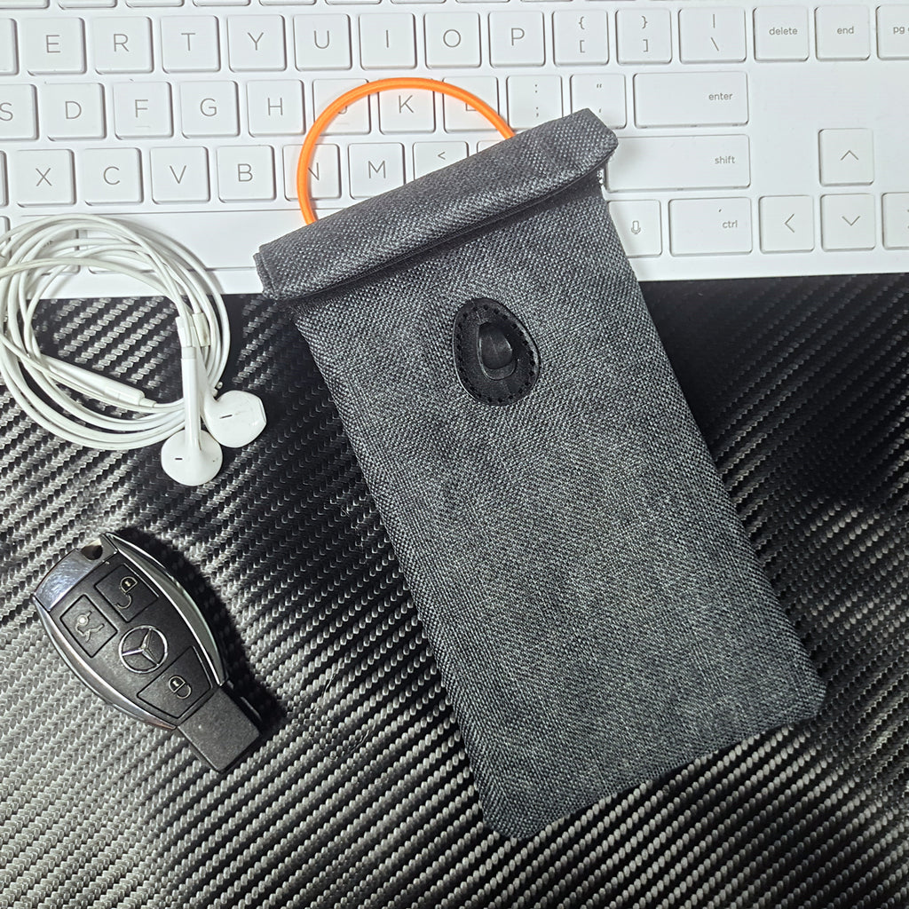 Cell phone signal shielding bag