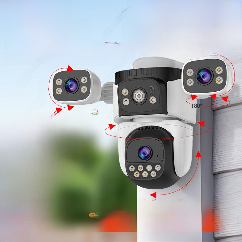 No blind spots outdoor wireless camera
