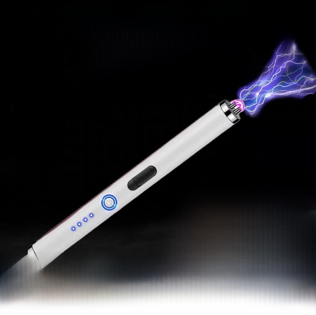 Portable Arc Self-Defense Flashlight