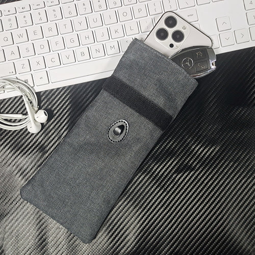 Cell phone signal shielding bag